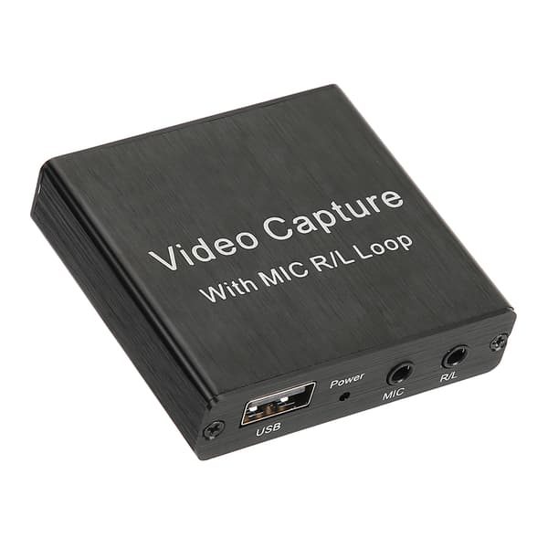 Videoinspelningskort USB2.0 HDMI Loop-Out Stöd 4K Elektronisk Utrustning 0.4a 5V DC