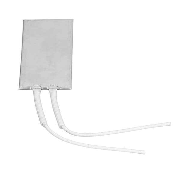 PTC Varmeplade Termostatisk 304 Rustfrit Stål 100x50mm 120W 220V Auto Ventilator