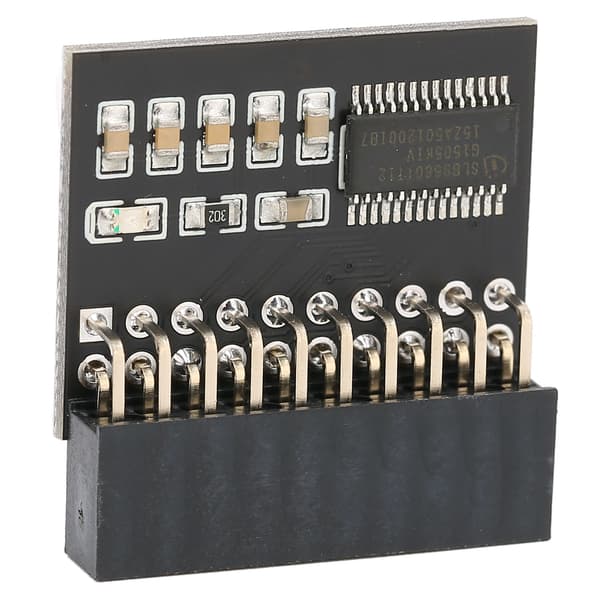 TPM 1.2 Krypteringssikkerhedsmodul Stærk Kryptering LPC 20pin 2.0 TPM Processor Modul Systemkomponenter til PC