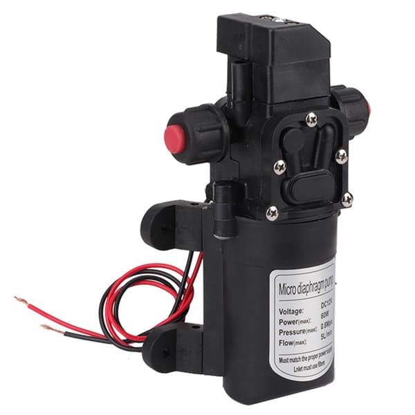 DC 12V Vattenpump Högtryck 116Psi Självsugande Husvagn Camping Båt