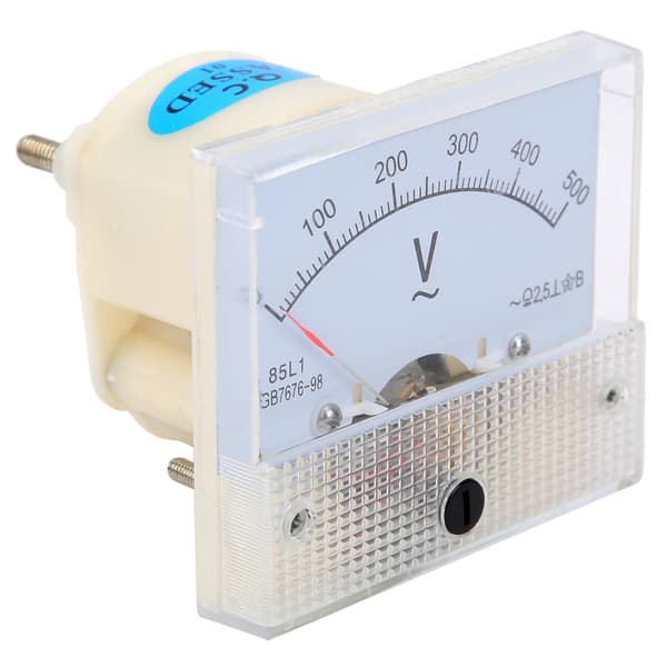 85L1 AC Voltmeter 0-500V Pointer Gauge Elektrisk Spændingstesterenhed