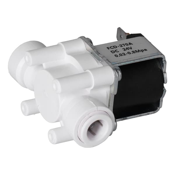 3/8\" Lynkobling DC24V Normalt Lukket Elektrisk Magnetventil af Plast