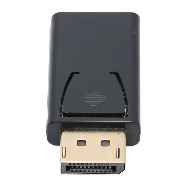 4K DP han til HD Multimedia Interface hun adapter 1.4V forgyldt konverter sort