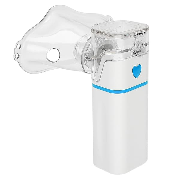 Ultralyd Bærbar Medicin Inhalator Atomizer til Børn og Voksne, Blå