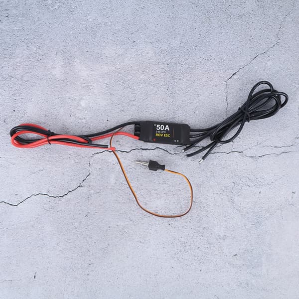 Vandtæt børsteløs ESC 50A 2-6S til 24V RC bådmodel undervands thruster