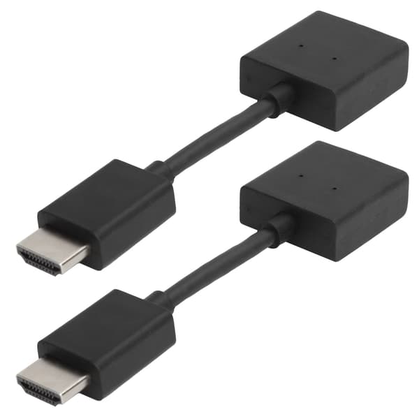 2 st hane till hona förlängningskabel HD Multimedia Interface Stöd 4K hög upplösning