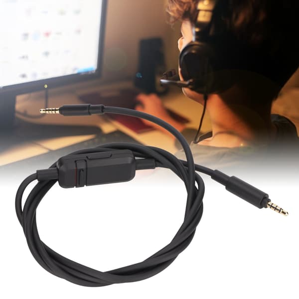 Udskiftningskabel til headset til Beyerdynamic MMX 300 2. generation 1,3 m / 4,3 fod