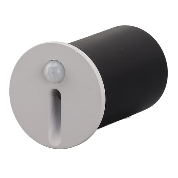 LED-trinlys op til 3 m sensor IP65 vandtæt aluminium 3000K udendørs trappelys til baghave 110-240V