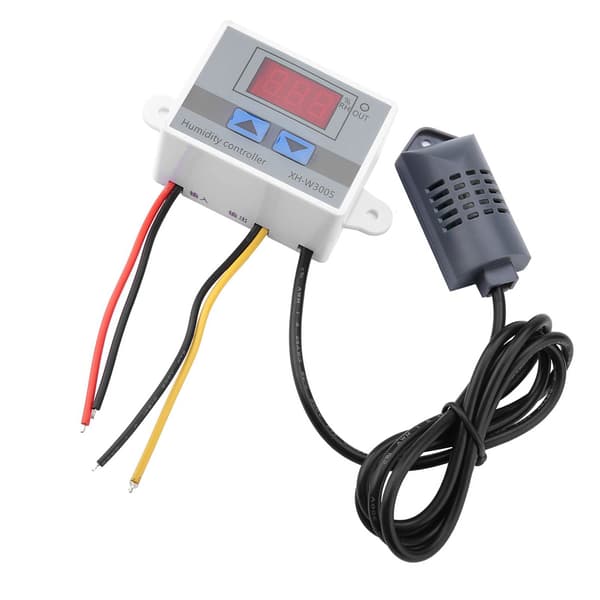 XH-W3005 Luftfuktighetskontrollbrytare 0-99%RH Digital Hygrometer Sensor 220V