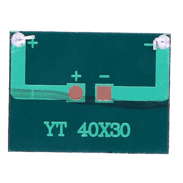 4 st 0,15W 3V solpanel polykisel DIY solcellsladdningsmodul tillbehör 40x30mm