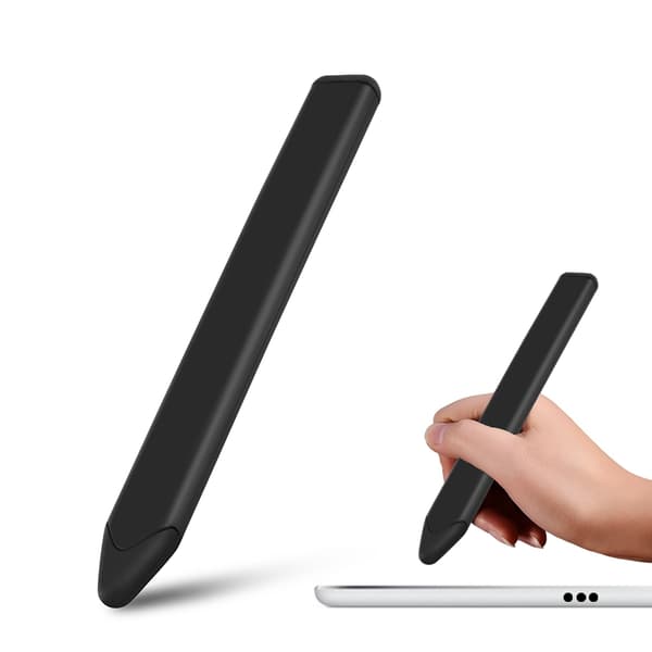 Universal Erstatning Flad Kapacitiv Touch Screen Stylus Pen til iPhone/Blackberry Sort