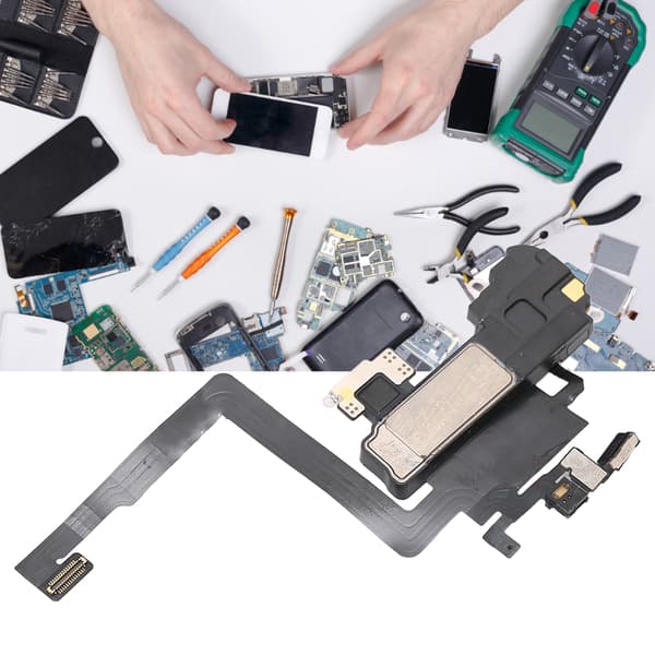 Ørehøjttaler Flexkabel Nærhedssensor Modul Mikrofon Flexkabel til IPhone 11 Pro Max