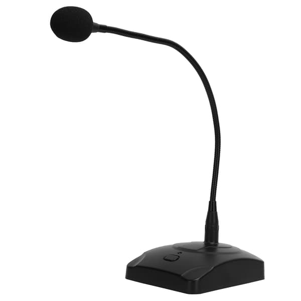 Kablet konferencemikrofon med 5m XLR-kabel Svanehalsmikrofon til computer