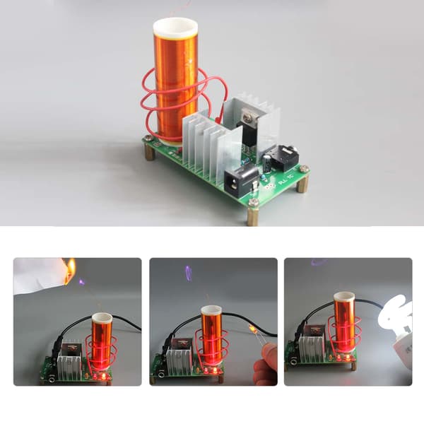 15-24V Arc Plasma Højttaler DIY-sæt, Elektronisk Spole Transformer Modul, Reservedelssæt