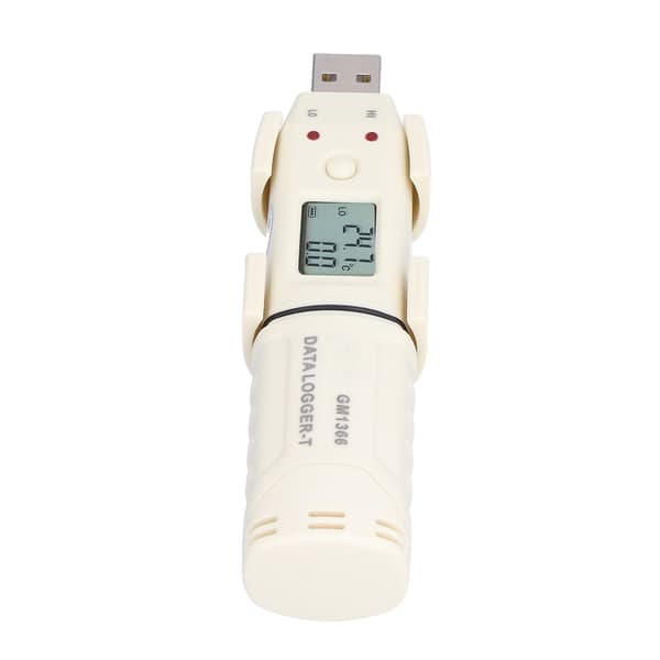 Digital temperaturmåler USB Smart LED indendørs miljøtemperaturlogger