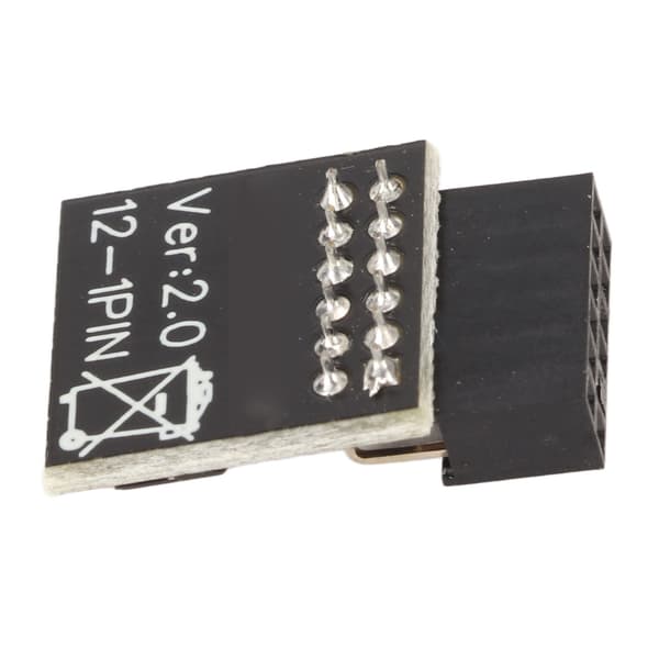 TPM 2.0-modul LPC-interface Stabil høj sikkerhed Holdbart materiale 12-benet LPC-modul til bundkort-pc
