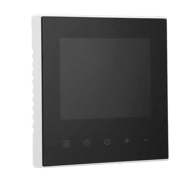 Programmerbar WIFI Termostat LCD Touch Skærm APP Stemmestyring Temperaturregulator 100‑240V Skjult Installation