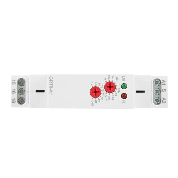GRT8-A1 Mini Fördröjningsrelä, DIN-skena, AC/DC 12-240V, 1-pack