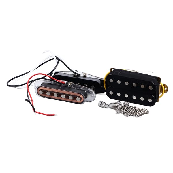 Gitarr Pickup Set Humbucker Single Coil Pickups Elgitarrdelar Musikinstrumenttillbehör