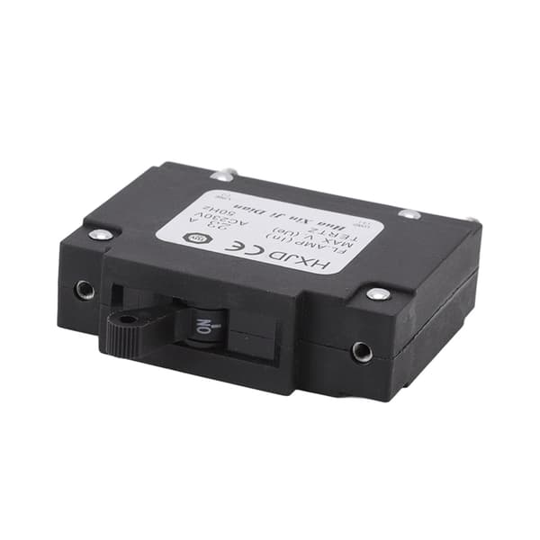 2-pak 23A afbryder sikkerhedsafbryder til benzingeneratorer 230V