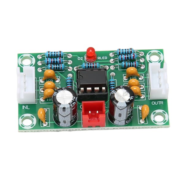 5 st Ljud Operationsförstärkarkort 5x Bred Spänning NE5532 Förstärkare Frontpanel Digital Tonkort