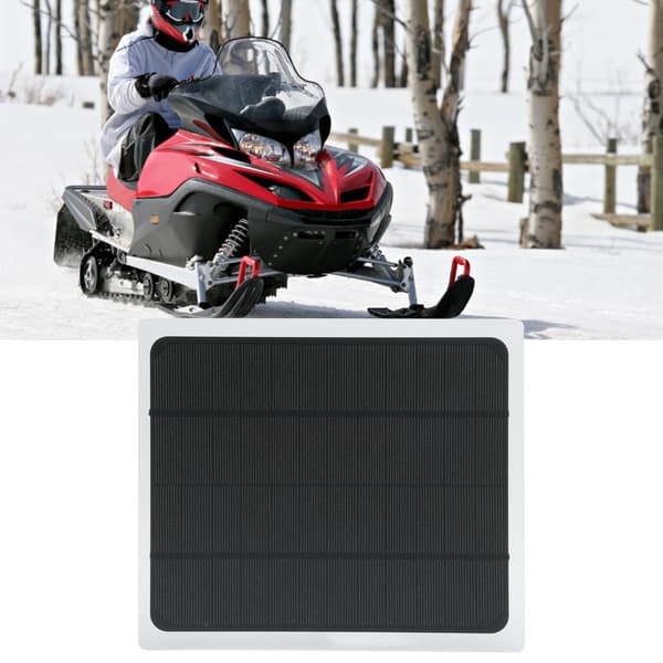5W 12V Multifunktionelt Solpanel Udendørs Mobil Strøm til Opladning af Bilbatterier