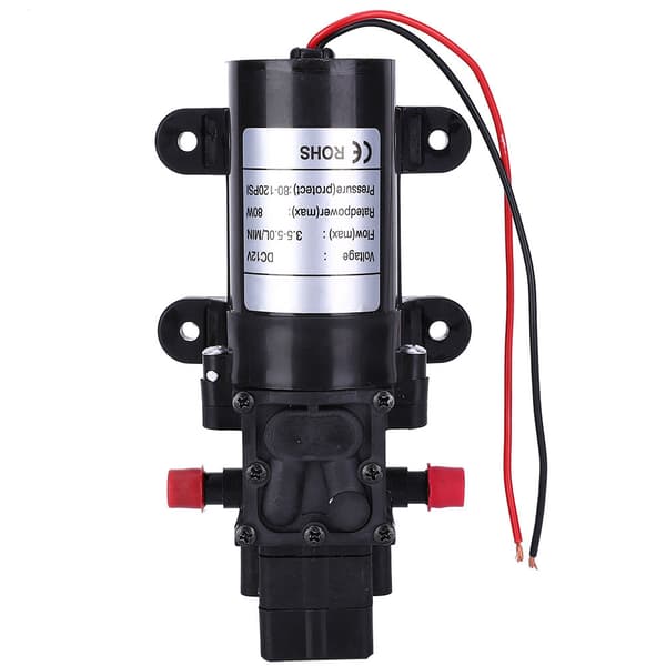 Mini intelligent membranpump för vattenrenare DC12V FL3210-80W 10 mm utloppsdiameter