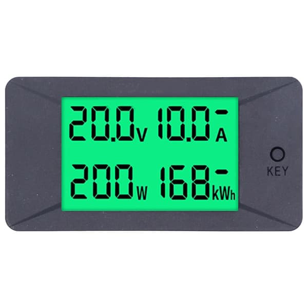 DC5-12V PZEM-025 Digital Voltmeter Ammeter, Multifunktionel Strømspændingstester med LED-display