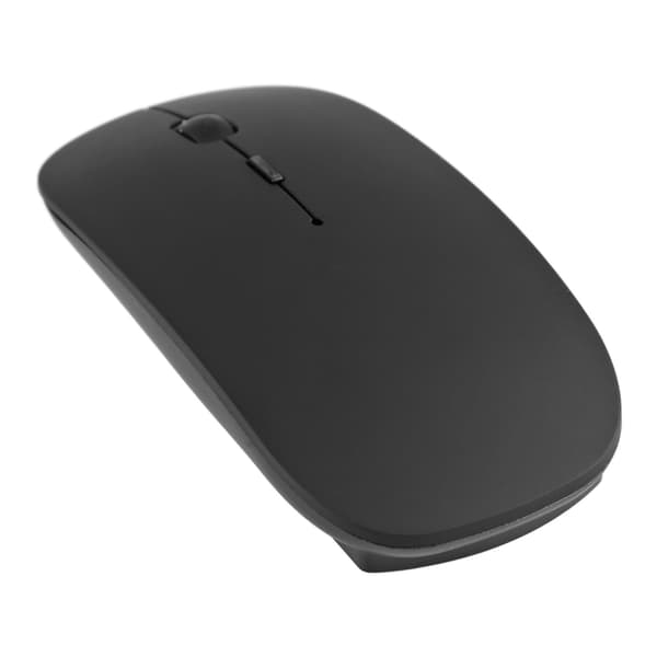 Trådløs mus Bluetooth 5.0 Stille Genopladelig Stabil Bærbar Trådløs Computermus Sort