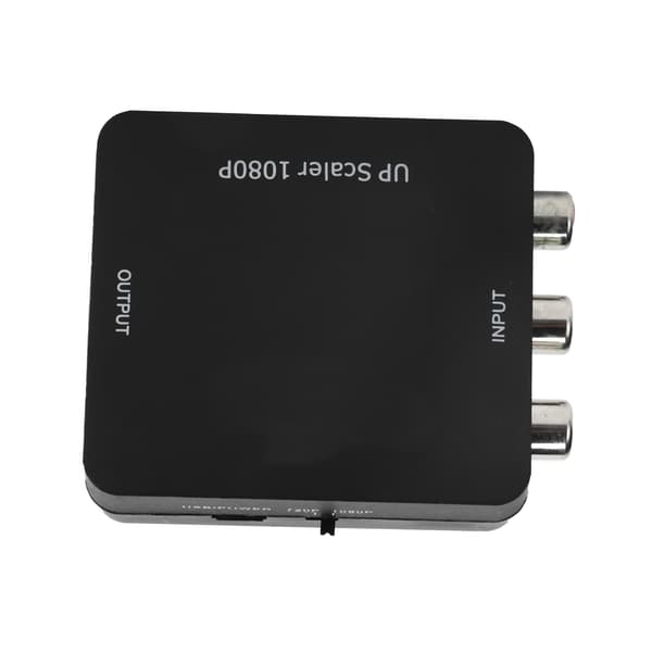 AV till HD Multimedia Interface-omvandlare Bärbar DVD-spelare Ljudvideoadapter för NTSC/PAL