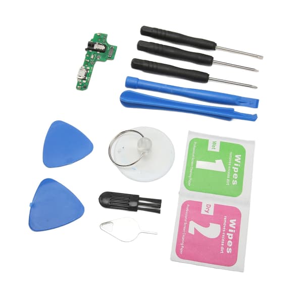 Dock Connector Flexkabel PCB USB Laddningsport Flexkabel Ersättning för Samsung A10S 2019 A107F M15
