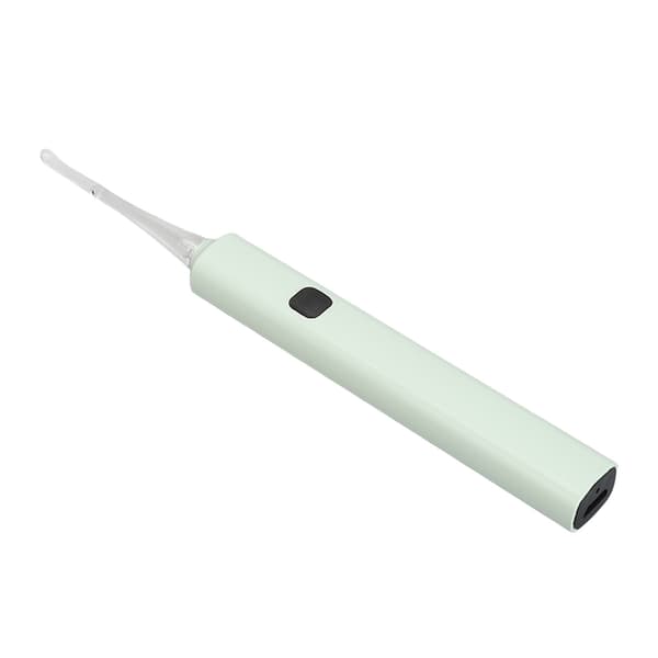 6 stk. ørerenser sæt Visuel grave-ske Digger USB-opladning Lysende med lys Mintgrøn