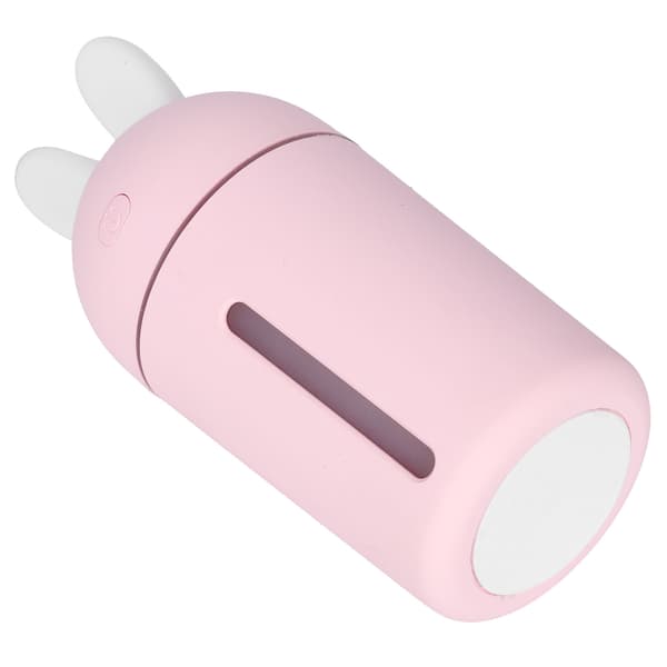 200 ml Mini luftfugter 3 timers timing stemningsnatlys skrivebordsluftfugter USB-drevet lyserød