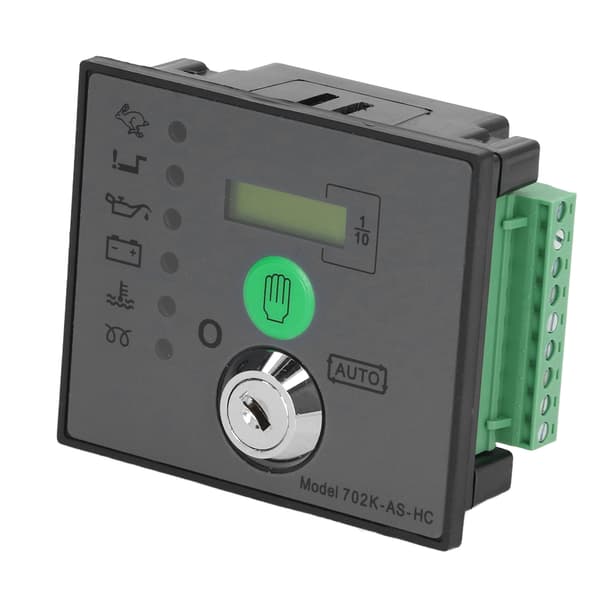 Genset Auto Start Controller Unit 8-35VDC, LCD Display LED Light, Generator Control Module