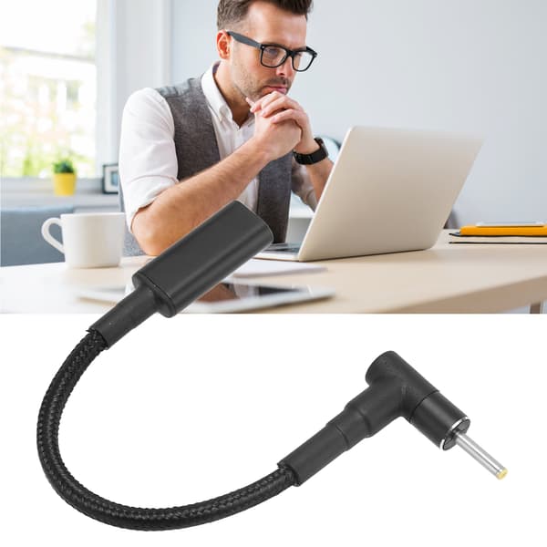 USB C hona till 2,5x0,7 mm DC hane-adapter 100W 5A 20V Stöder PD snabbladdning USB Typ C till DC-adapter för bärbar dator