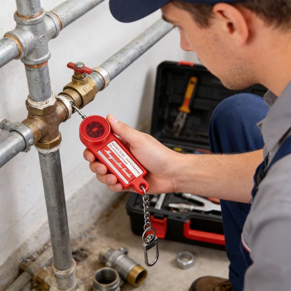 Solenoidspole Tester AC/DC Feltindikator Rotationsdetektor til VVS-pumpevedligeholdelse