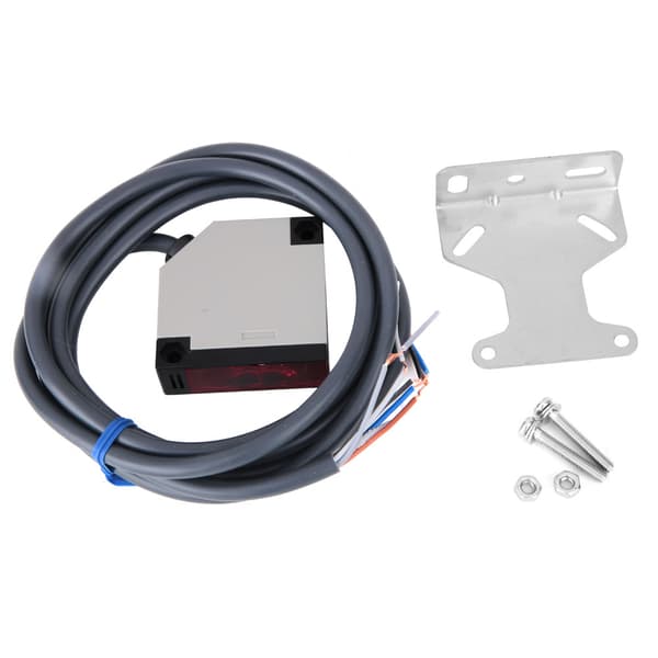 E3Jk DS30M1 Fotoelektrisk Sensor, Diffus Reflekterende Afbryder, 300mm Rækkevidde, IP65, 12-240V AC/DC