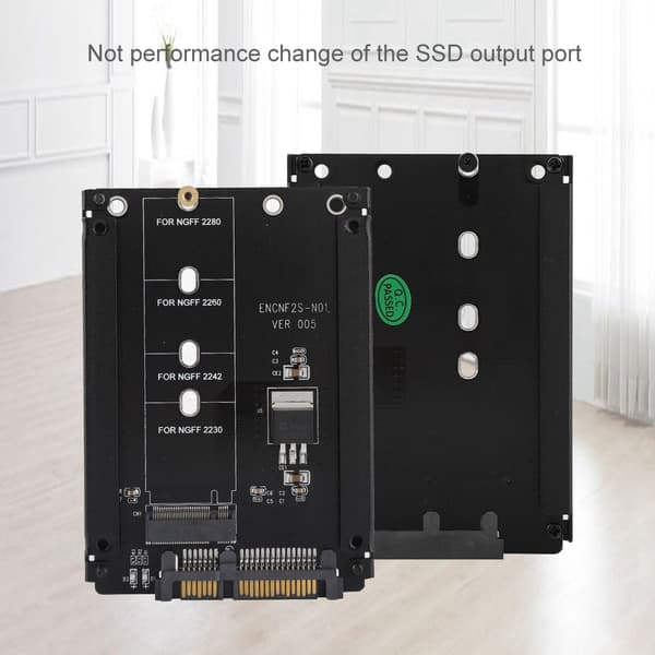 Højtydende 22-bens M.2 NGFF til SATA-adapter Plug and Play M.2 til SATA B-nøgle