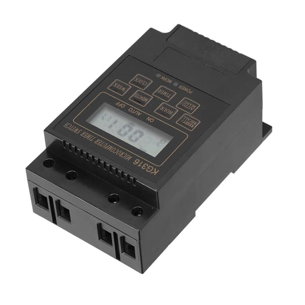 110V Automatisk Timerkontakt Kg316t, 10A Udendørs Gadebelysningscontroller Strøm