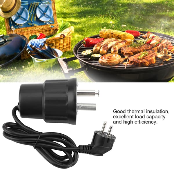 220V EU-pistoke BBQ-varrasmoottori, ulkogrillityökalutarvikkeet