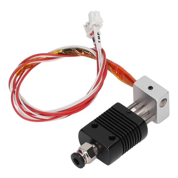 3D Printer Hotend Kit 24V 40W Varmepatron 0,4 mm Messingdyse Aluminiumsblok til ET4