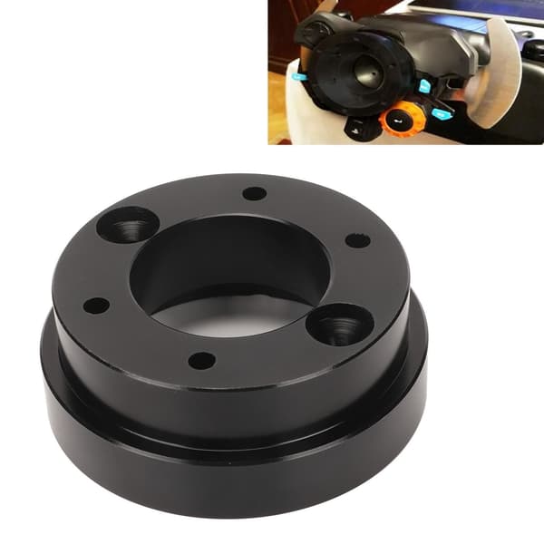 70 mm ratadapterplade legeringsnavadapterplade til Logitech til Momo til Sparco 13 14 tommer PCD rat sort
