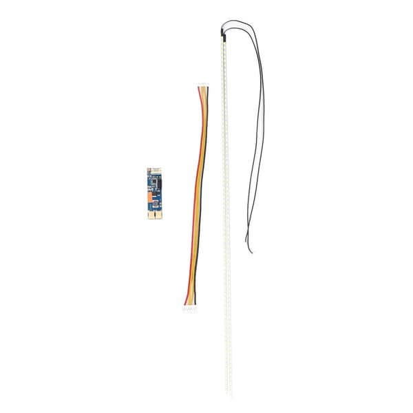 LED-baggrundsbelysningsstrimmel 490 mm LCD Universal PC-kort Glasfiber til lampemodul