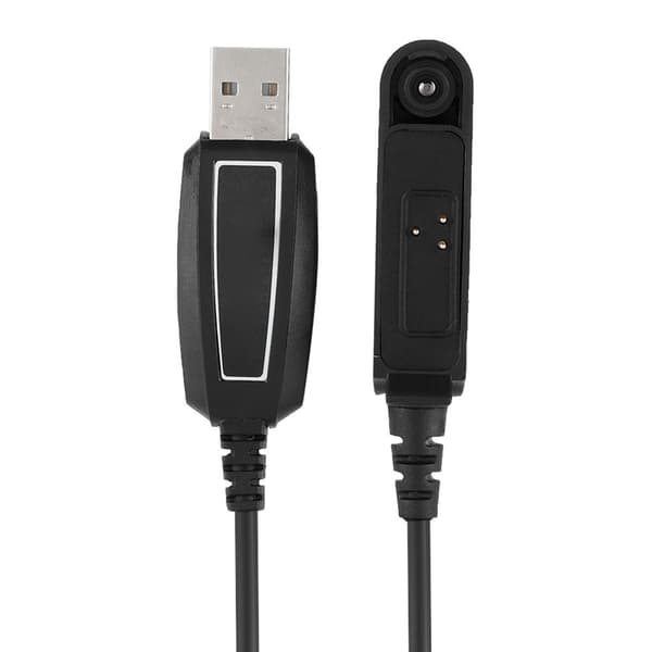 1M Program Walkie Talkie Programmeringskabel med CD-drivrutin för Baofeng BF-A58/BF-UV9R Radio