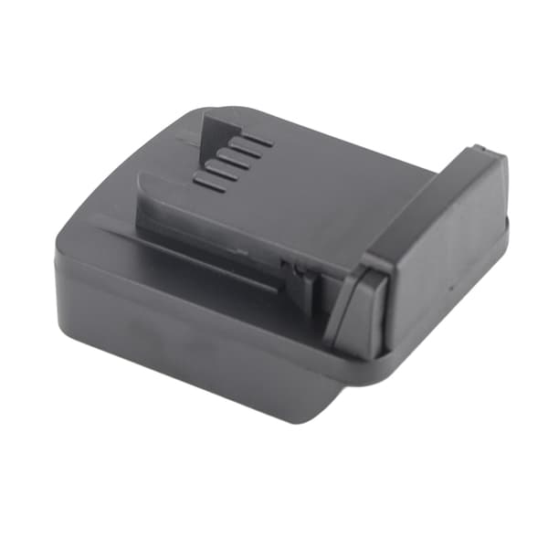 Batteriadapter med PCBA, spänningsskydd, svart, för Milwaukee M18 (DCB200)