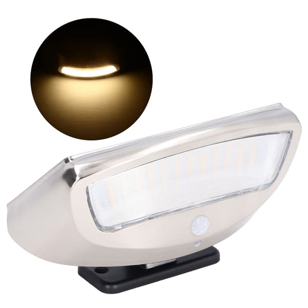 Solar LED Væglampe 600LM Super Lys 4 Tilstande Bevægelsessensor Udendørs Gårdsbelysning