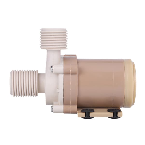 Tyst DC 12V Solcellsdriven Borstlös Dränkbar Vattencirkulationspump för Varmvatten, 12V DC