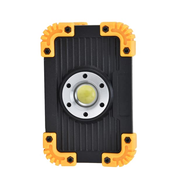 LED Nødprojektør Mini COB Arbejdslys Bærbar Rund USB Opladning Campinglys til Udendørs
