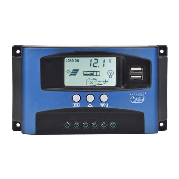 YCX-003 30-100A MPPT Solpanel Regulator Ladecontroller 12V/24V Autofokus Tracking 40A