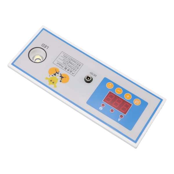 Inkubator Temperaturregulator Digital Helautomatisk Inkubator Termostat för Ägg 30W 12V